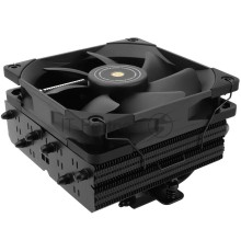 Устройство охлаждения(кулер) Thermalright SI-100-BL Soc-AM5/AM4/1151/1200/2066/1700 черный 4-pin 27.7dB Al 490gr Ret
