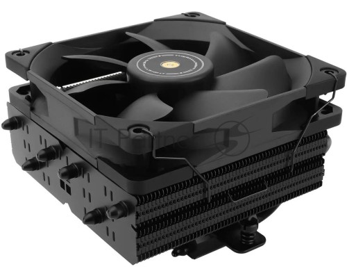 Устройство охлаждения(кулер) Thermalright SI-100-BL Soc-AM5/AM4/1151/1200/2066/1700 черный 4-pin 27.7dB Al 490gr Ret