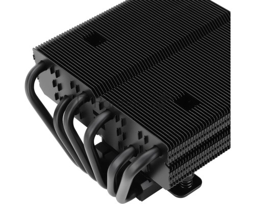 Устройство охлаждения(кулер) Thermalright SI-100-BL Soc-AM5/AM4/1151/1200/2066/1700 черный 4-pin 27.7dB Al 490gr Ret