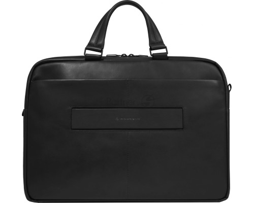 Сумка для ноутбука Piquadro Liko CA6203W131/N, натур.кожа/ткань, черный