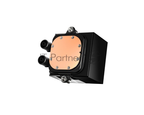 Система охлаждения/ PCCooler DS360 BK (310W, 360mm, LED temp., Black, ARGB Pump/ Fans: 3x120mm, 86.73CFM, 28dBA, 2200RPM/ Pump height 67mm, 28dBA, 3200RPM, Rad thickness 27mm/ S: 1851, 1700, 1200, 20XX, 115X, AM5, AM4)