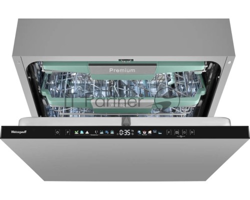 Встраиваемая посудомоечная машина Weissgauff BDW 6140 Real Touch DC Inverter Timer Floor