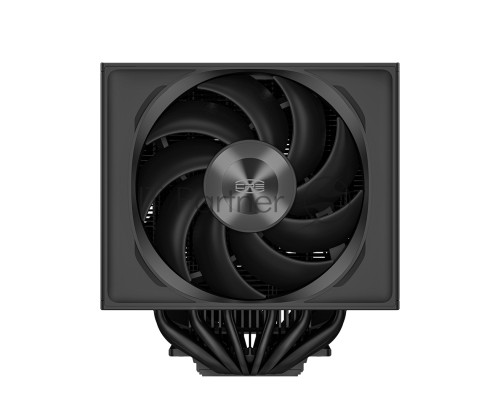 Кулер для процессора PCCooler RZ820 BK (289W, 4-pin PWM, 165mm, Al/Cu, 4x8mm+4x6mm, 1x140mm+1x150mm, 71.9CFM/86.7CFM, 27.1dBA/32dBA, 1500RPM/2200RPM, S: 1851/1700/1200/20XX/115X, AM5/AM4, black)