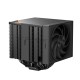 Кулер для процессора PCCooler RZ820 BK (289W, 4-pin PWM, 165mm, Al/Cu, 4x8mm+4x6mm, 1x140mm+1x150mm, 71.9CFM/86.7CFM, 27.1dBA/32dBA, 1500RPM/2200RPM, S: 1851/1700/1200/20XX/115X, AM5/AM4, black)