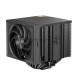 Кулер для процессора PCCooler RZ820 BK (289W, 4-pin PWM, 165mm, Al/Cu, 4x8mm+4x6mm, 1x140mm+1x150mm, 71.9CFM/86.7CFM, 27.1dBA/32dBA, 1500RPM/2200RPM, S: 1851/1700/1200/20XX/115X, AM5/AM4, black)