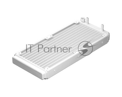 Система охлаждения/ PCCooler DA360 ARGB WH (280W, 360mm, White, ARGB/ Fans: 3x120mm, 72.1CFM, 33.8dBA, 1800RPM/ Pump height 55mm, 28dBA, 3000RPM, Rad thickness 27mm/ S: 1851, 1700, 1200, 20XX, 115X, AM5, AM4)