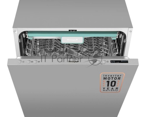 Встраиваемая посудомоечная машина Weissgauff BDW 6033 Wi-Fi Inverter Autoopen, полноразмерная Встраиваемая посудомоечная машина Weissgauff BDW 6033 Wi-Fi Inverter Autoopen, полноразмерная