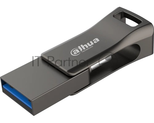 Флеш диск DAHUA 128GB metal USB3.2 Gen1 Type-A & Type-C Flash drive R/W/150MB/s 100MB/s
