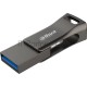 Флеш диск DAHUA 128GB metal USB3.2 Gen1 Type-A & Type-C Flash drive R/W/150MB/s 100MB/s
