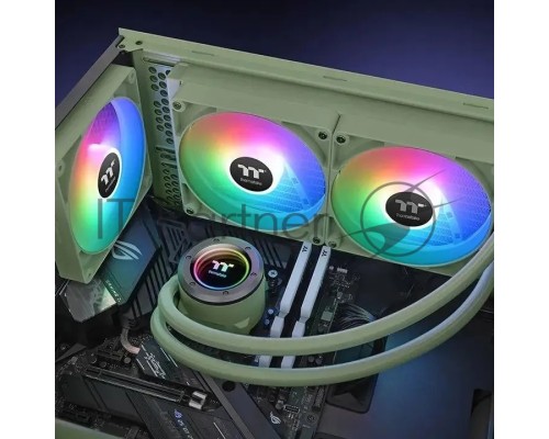 Система водяного охлаждения Thermaltake TH280 V2 Matcha зеленый (CL-W375-PL14MG-A) Система водяного охлаждения Thermaltake TH280 V2 Matcha зеленый (CL-W375-PL14MG-A)