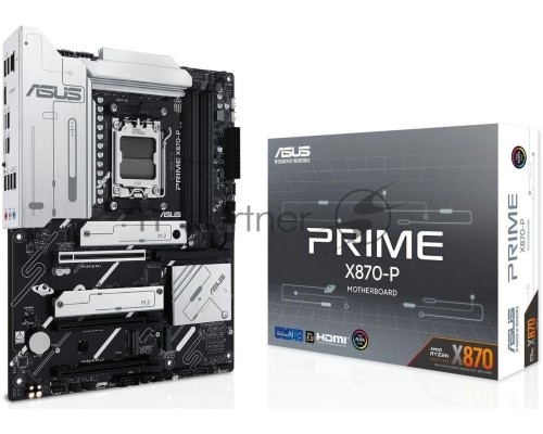 Материнская плата Asus PRIME X870-P SocketAM5 AMD X870 4xDDR5 ATX AC`97 8ch(7.1) 2.5Gg RAID+HDMI