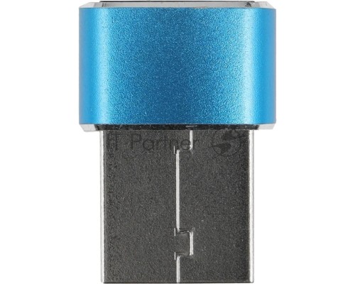 Адаптер Premier 6-071 USB 2.0 A(m) USB Type-C (f) синий (пакет)