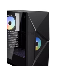 Компьютерный корпус Aerocool Player-G-BK-v1 черный без БП ATX 4x120mm 2x140mm 1xUSB2.0 2xUSB3.0 audio bott PSU