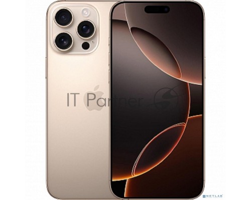 Смартфон Apple iPhone 16 Pro Max, 8/512Gb, бежевый титан