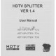Сплиттер аудио-видео Premier 5-872-4 HDMI (f)/4xHDMI (f) черный