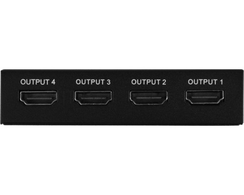 Сплиттер аудио-видео Premier 5-872-4 HDMI (f)/4xHDMI (f) черный