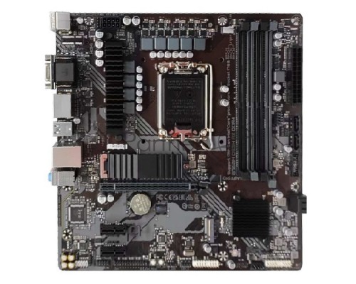 Материнская плата GIGABYTE B760M DS3H AX DDR4, LGA 1700, Intel B760, 4xDDR4, 4xSATA, 2xM.2, 1xPCI-E 4.0 x16, 2xPCI-E 4.0 x1, 1xHDMI, 2xDP, 1x 2.5Gb LAN, 3xUSB 3.2 Gen 1, 2xUSB 2.0, 3x3.5 мм, 7.1, Micro-ATX, OEM