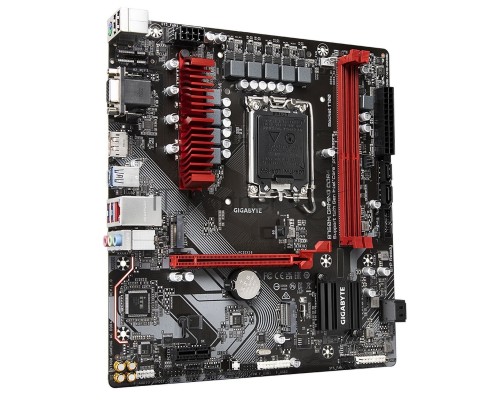 Материнская плата GIGABYTE B760M GAMING DDR4, LGA 1700, Intel B760, 2xDDR4, 4xSATA, 2xM.2, 1xPCI-E 4.0 x16, 1xPCI-E x1, 1xHDMI, 1xDP, 1xVGA, 1x 2.5Gb LAN, 2xUSB-A 2.0, 3xUSB-A 3.2 Gen 1, 1xUSB-C 3.2 Gen 1, 3x3.5 мм, 7.1, Micro-ATX, OEM