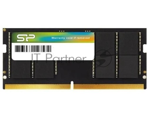 Оперативная память Silicon Power SP032GBSVU520F02, DDR5, 32GB, 5200MHz, RTL, PC5-41600, CL42, SO-DIMM, 262-pin 1.1В kit single rank Ret Оперативная память Silicon Power SP032GBSVU520F02, DDR5, 32GB, 5200MHz, RTL, PC5-41600, CL42, SO-DIMM, 262-pin 1.1В kit single rank Ret