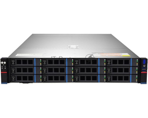 Сервер IRU Rock g2212p 2x6348 4x64Gb С621A AST2500 2P 1G + 2P 10/25G 2x1300W w/o OS (2064493)