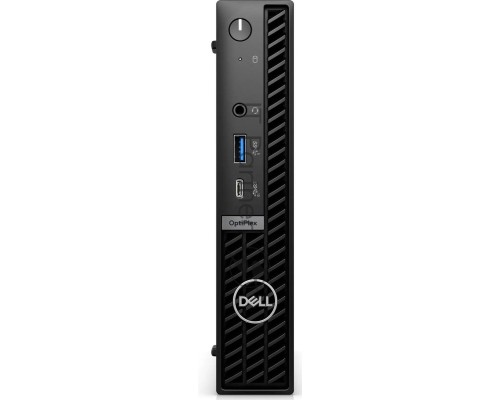 Неттоп Dell Optiplex 7020 Micro i3 14100T (2.7) 8Gb SSD256Gb UHDG 730 Windows 11 Professional GbitEth 260W мышь клавиатура черный (7020-3861)
