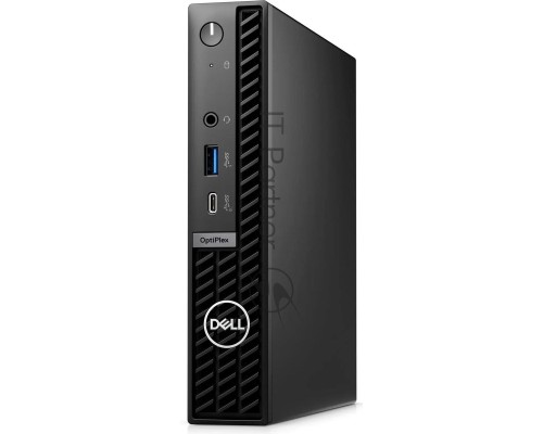 Неттоп Dell Optiplex 7020 Micro i3 14100T (2.7) 8Gb SSD256Gb UHDG 730 Windows 11 Professional GbitEth 260W мышь клавиатура черный (7020-3861)