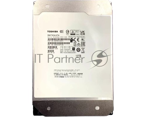 Жесткий диск Toshiba SAS 3.0 12TB MG07SCA12TA Server Enterprise Capacity 4KN (7200rpm) 256Mb 3.5