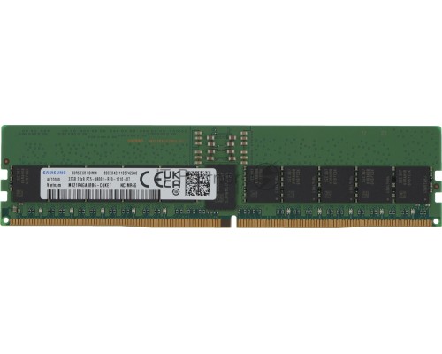 Оперативная память DDR5 Samsung M321R4GA3BB6-CQKET 32Gb RDIMM ECC Reg PC5-38400