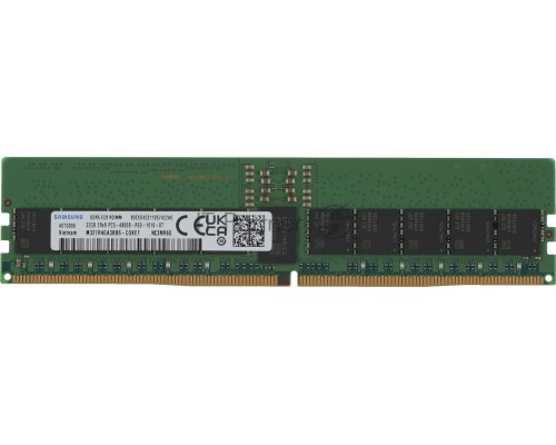 Оперативная память DDR5 Samsung M321R4GA3BB6-CQKET 32Gb RDIMM ECC Reg PC5-38400