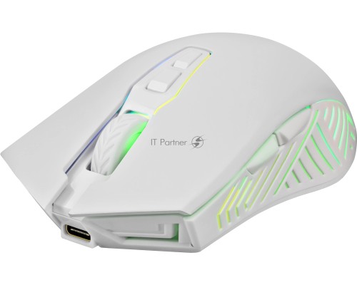 Мышь беспроводная Defender Pandora GM-502 белый, 3200 dpi, радиоканал, USB, кнопки - 7