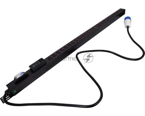 Блок распределения питания Powercom PDU-32AV24-14C3-10C9-1P