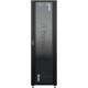 Шкаф серверный NTSS Премиум (NTSS-R42U6080GS-BL) напольный 42U 600x800мм пер.дв.стекл металл 900кг черный 710мм 99кг 1987мм IP20 сталь