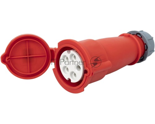 Блок распределения питания Powercom PDU-32AV24-18C3-6C9-3P верт.размещ. 18xC13 6xC19 3x32A IEC 60309 2м