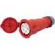 Блок распределения питания Powercom PDU-32AV24-18C3-6C9-3P верт.размещ. 18xC13 6xC19 3x32A IEC 60309 2м