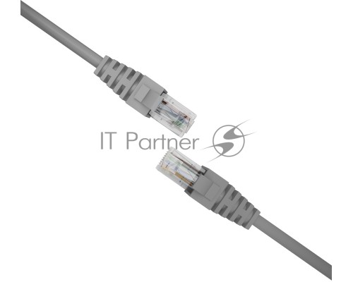 Патч-корд NTSS NTSS-PC-UTP-RJ45-5e-20.0-LSZH-GY NTSS-PC-UTP-RJ45-5E-20.0-LSZH UTP RJ-45 вил.-вилка RJ-45 кат.5E 20м серый LSZH (уп.:1шт) 26AWG