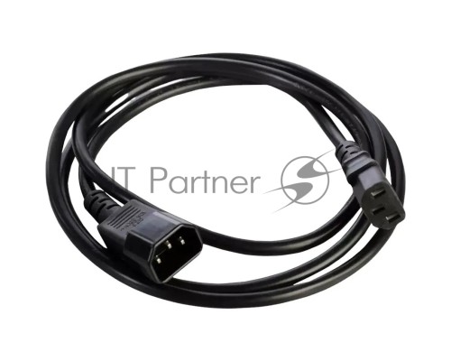 Шнур питания NTSS NTSS-PC13143 C13-С14 проводник.:3x1мм2 1м 220/250В 10А черный