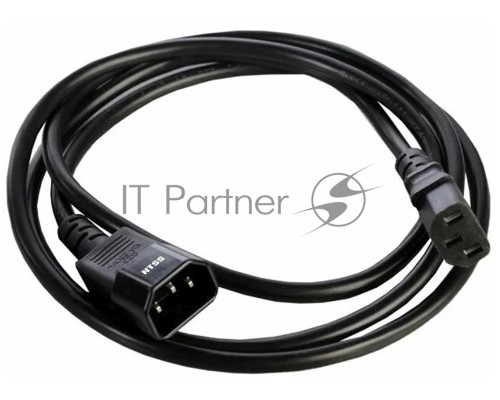 Шнур питания NTSS NTSS-PC13143 C13-С14 проводник.:3x1мм2 1м 220/250В 10А черный