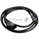 Шнур питания NTSS NTSS-PC13143 C13-С14 проводник.:3x1мм2 1м 220/250В 10А черный