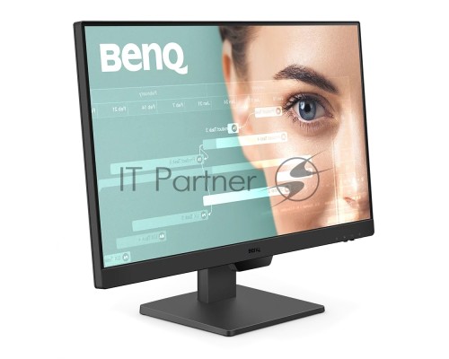 Мониторы Benq GW2490E 23.8'', 1920x1080, IPS,  100Hz, 20M:1, 250cd, 5ms, 2*HDMI, DP, Speakers, Flicker-free;Low Blue Light, 3Y, Black