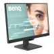 Мониторы Benq GW2490E 23.8'', 1920x1080, IPS,  100Hz, 20M:1, 250cd, 5ms, 2*HDMI, DP, Speakers, Flicker-free;Low Blue Light, 3Y, Black