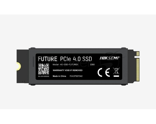 Твердотельный накопитель SSD M.2 HIKSEMI 1.0Tb <HS-SSD-FUTURE 1024G> (PCI-E 4.0 x4, up to 7450/6600MBs, 3D TLC, 1800TBW)