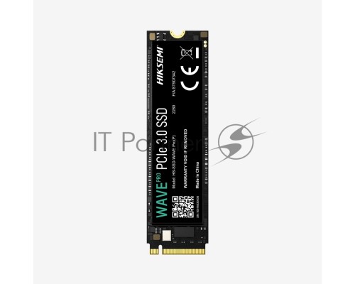 Твердотельный накопитель SSD M.2 HIKSEMI 256Gb <HS-SSD-WAVE Pro(P) 256G> (PCI-E 3.0 x4, up to 3230/1250MBs, 3D NAND, 112TBW)