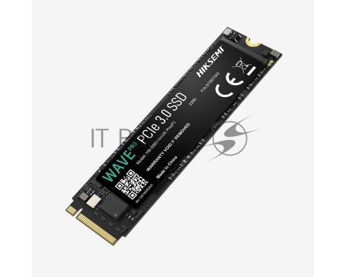 Твердотельный накопитель SSD M.2 HIKSEMI 256Gb <HS-SSD-WAVE Pro(P) 256G> (PCI-E 3.0 x4, up to 3230/1250MBs, 3D NAND, 112TBW)