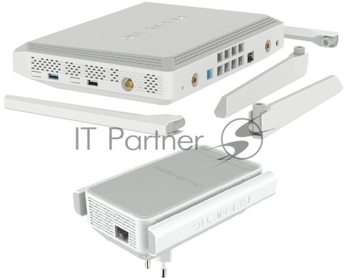 Роутер беспроводной Keenetic Peak (KN-2710 + KN-3311) AC2600 10/100/1000BASE-TX/SFP/4g ready серый