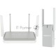 Роутер беспроводной Keenetic Peak (KN-2710 + KN-3311) AC2600 10/100/1000BASE-TX/SFP/4g ready серый