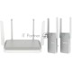 Роутер беспроводной Keenetic Peak (KN-2710 + KN-3311X2) AC2600 10/100/1000BASE-TX/SFP/4g ready серый