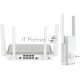 Роутер беспроводной Keenetic Peak (KN-2710 + KN-3311X2) AC2600 10/100/1000BASE-TX/SFP/4g ready серый