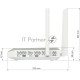 Роутер беспроводной Keenetic Peak (KN-2710 + KN-3311X2) AC2600 10/100/1000BASE-TX/SFP/4g ready серый