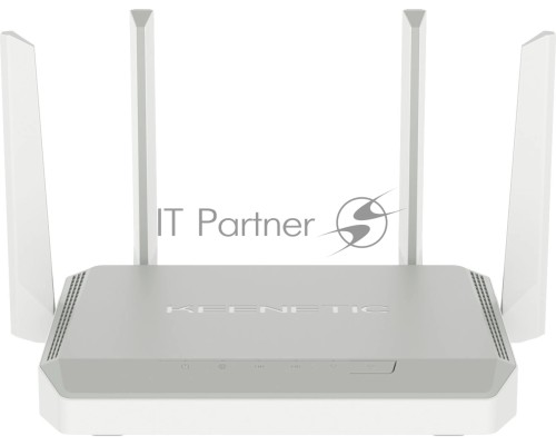 Роутер беспроводной Keenetic Peak (KN-2710 + KN-3311X2) AC2600 10/100/1000BASE-TX/SFP/4g ready серый