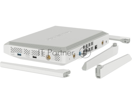 Роутер беспроводной Keenetic Peak (KN-2710 + KN-3311X2) AC2600 10/100/1000BASE-TX/SFP/4g ready серый